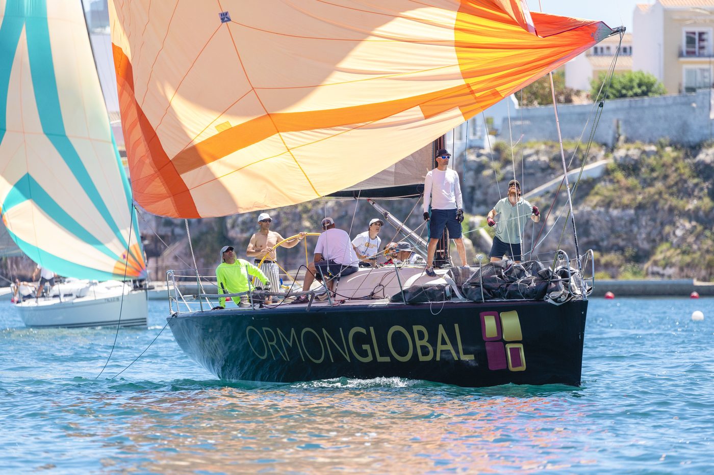 Llegada al puerto de Menorca tras travesía desde Barcelona